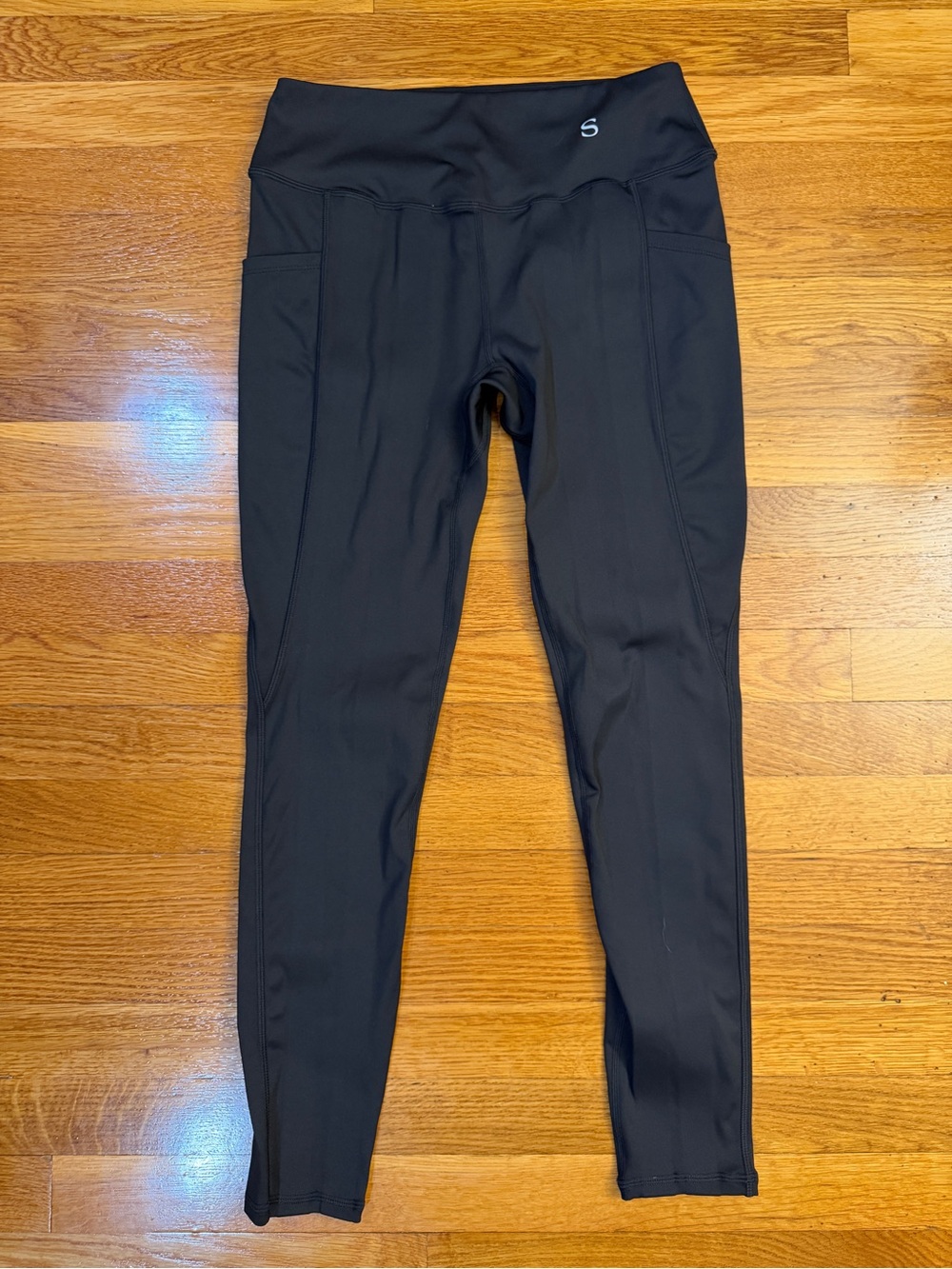 Skinnify Resistance Band Leggings Black - Size Medium (10 band) Compression